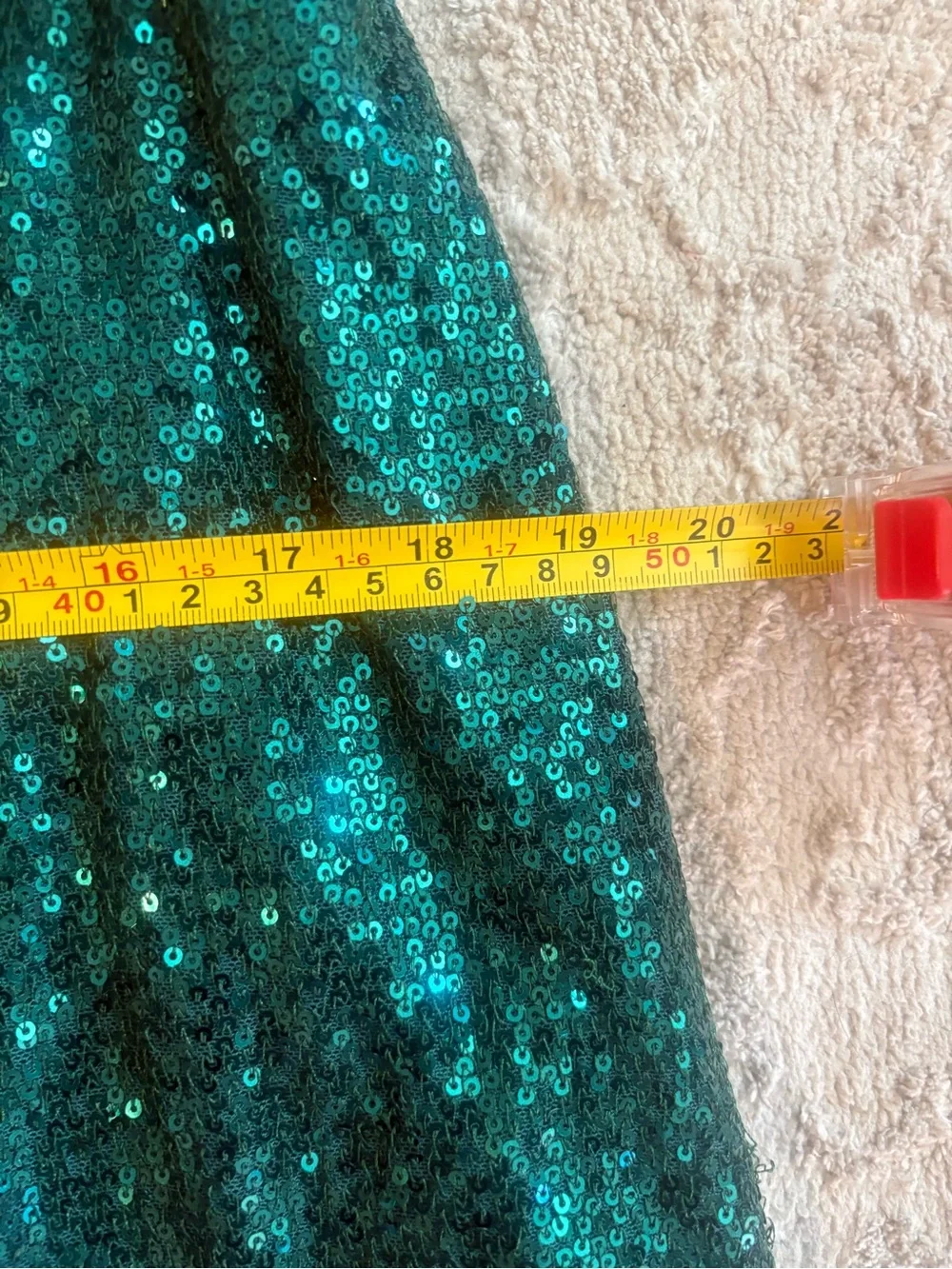 Sparkling Emerald Sequin shift Dress - Women's xl - Picture 6 of 12